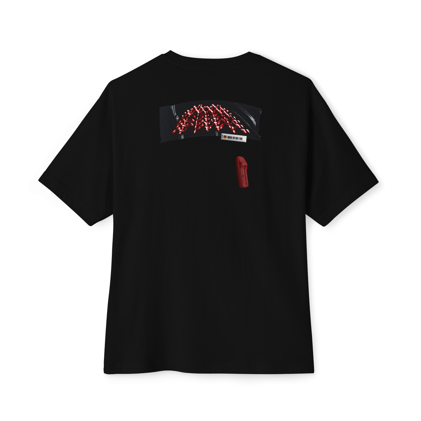 👍Black Unisex Oversized Boxy Tee