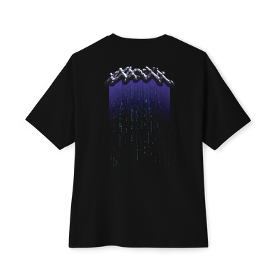 🧠Black Unisex Oversized Boxy Tee