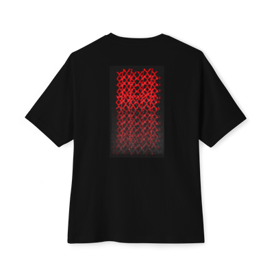 🟥Black Unisex Oversized Boxy Tee