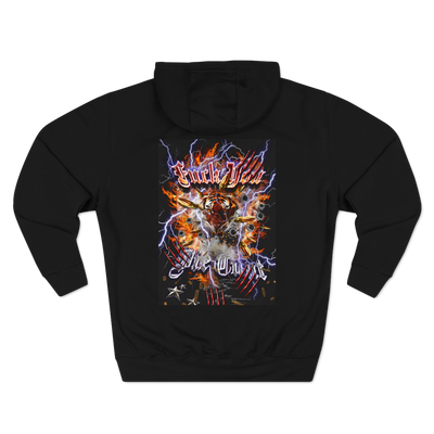 🐅⚡Premium Tiger Attack Black Hoodie for men and women