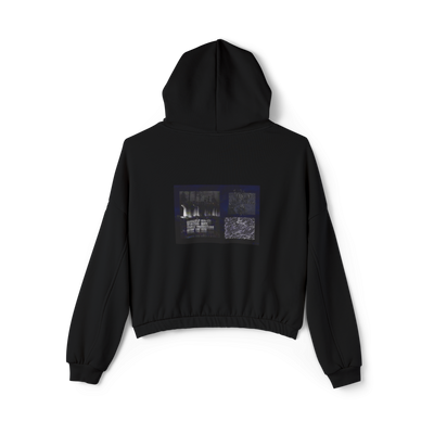 🏁Premium Black Cinched Bottom Hoodie