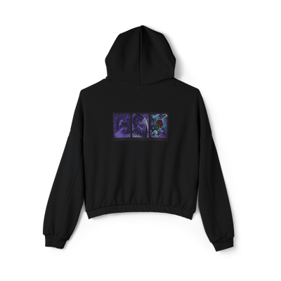 🔮Premium Psychic Black Cinched Bottom Hoodie