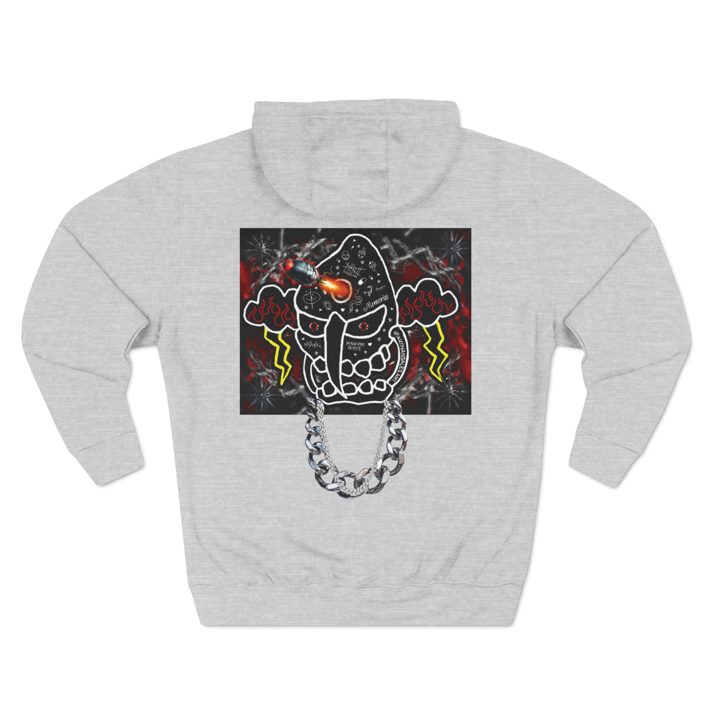 unisex GSTAR gray hoodie