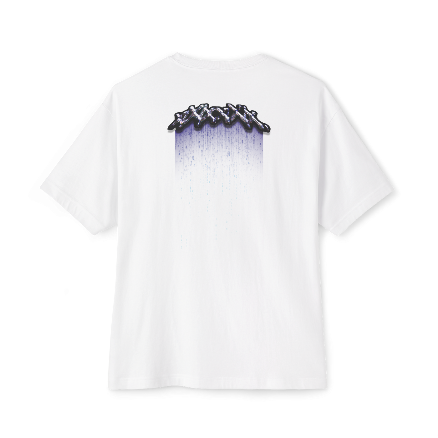 🧠White Unisex Oversized Boxy Tee