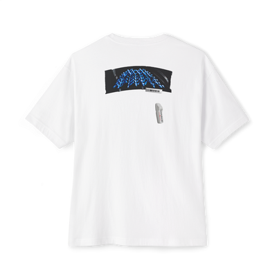 🧊White Unisex Oversized Boxy Tee