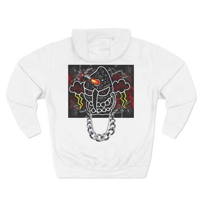 premium GSTAR white streetwear hoodie