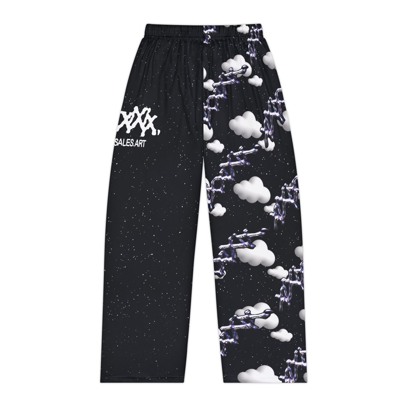 Mystical Cloud Pajama Pants with soft cloud pattern