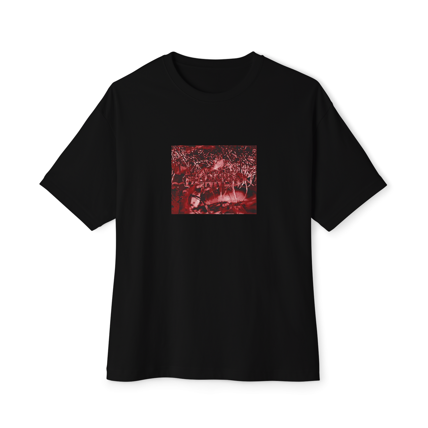 👍Black Unisex Oversized Boxy Tee