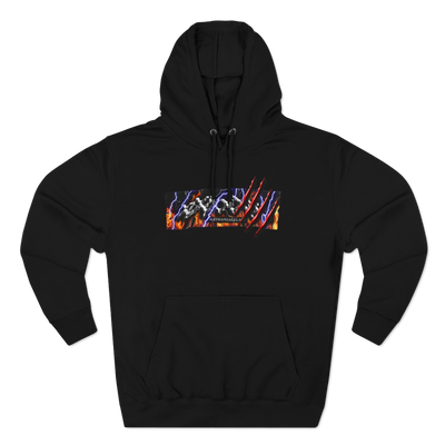 🐅⚡Premium Tiger Attack Black Hoodie for men and women