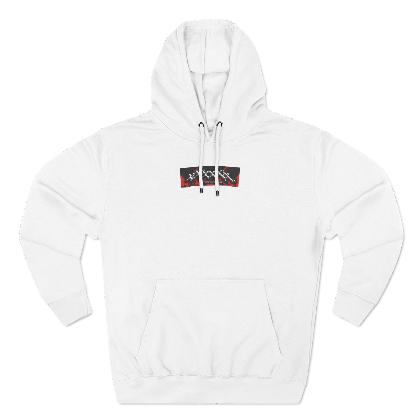 premium GSTAR white streetwear hoodie