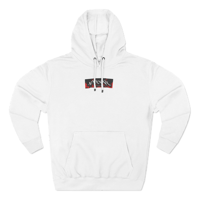 premium GSTAR white streetwear hoodie