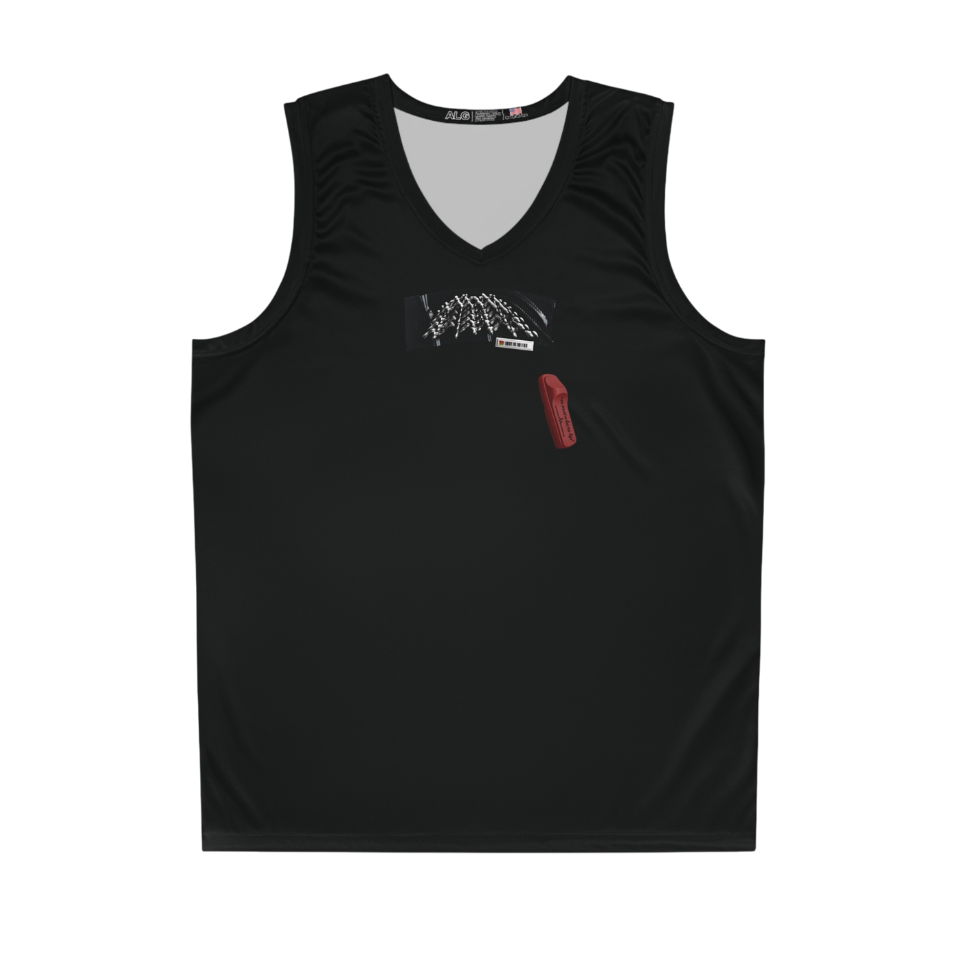 Lightweight moisture-wicking sports jersey