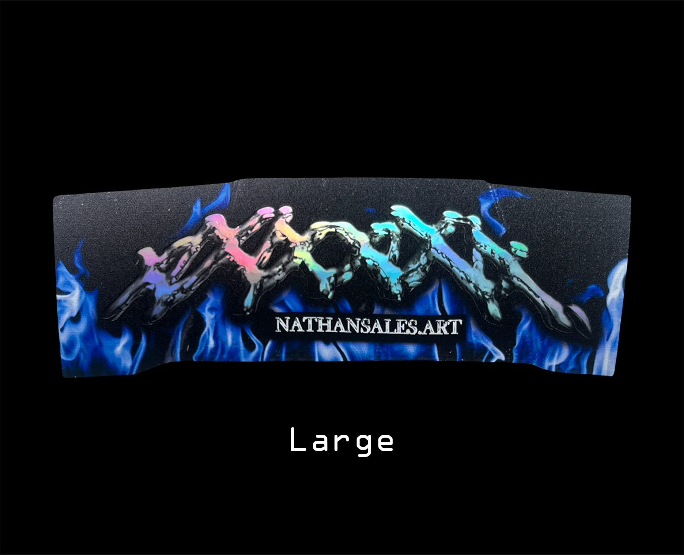 💙 Azure Chrome Logo Decal