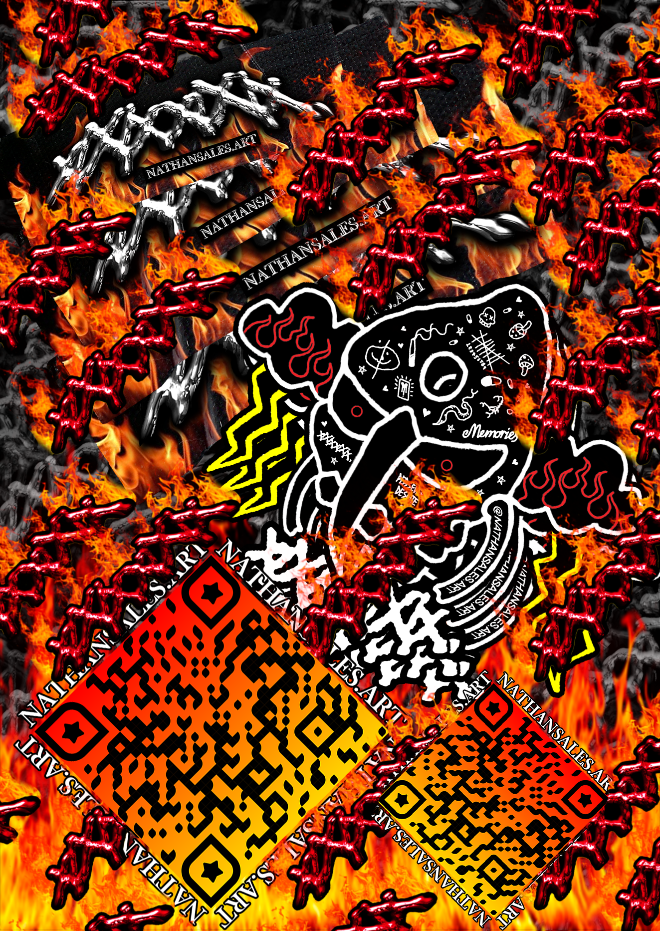 🔥 Limited edition A6 Promo Decal - Nathansales.art