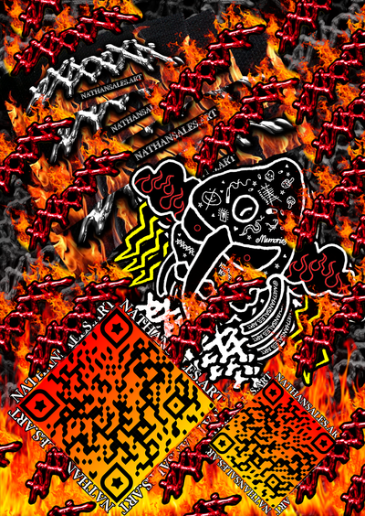 🔥 Limited edition A6 Promo Decal - Nathansales.art