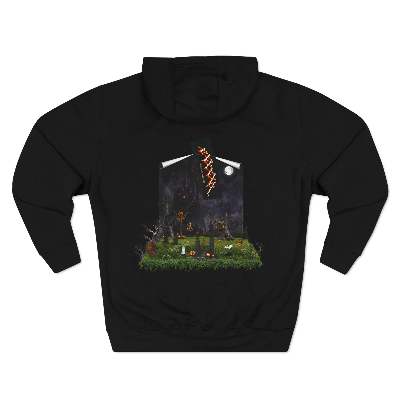 Halloween black hoodie for men and women