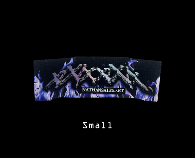 🔮 Psychic Chrome Logo Decal