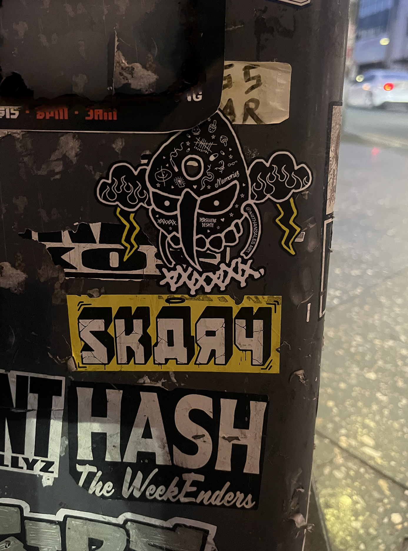 🌩️Storm Skull Decal