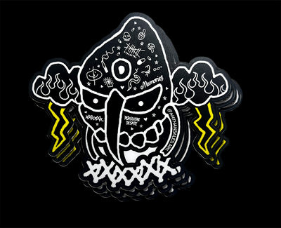 🌩️Storm Skull Decal