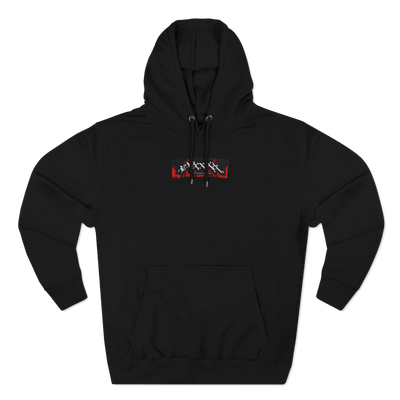 premium black GSTAR streetwear hoodie